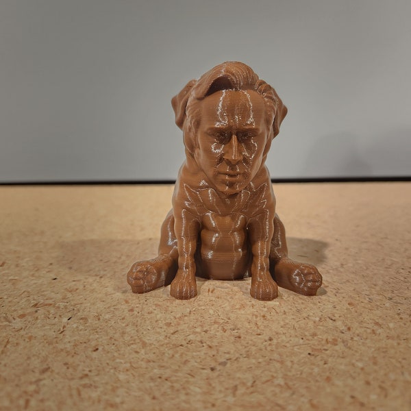 Pugolas Cage, Nicolas Cage Dog Figurine