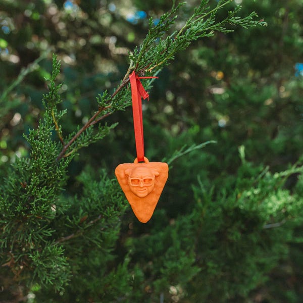 Danny DeVito Dorito Christmas Ornament
