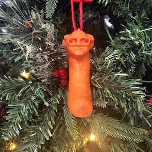 Danny DeVito Cheeto Christmas Ornament