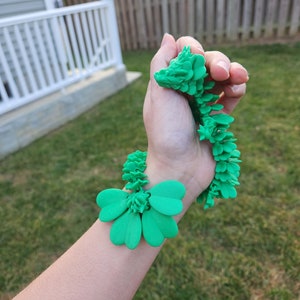 Shamrock Dragon, Articulated St. Patrick&#39;s Day Dragon Fidget