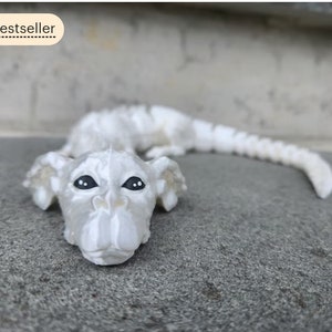 Falkor Dragon Fidget Toy, Articulated Dragon, Never Ending Story