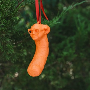 Danny DeVito Cheeto Christmas Ornament