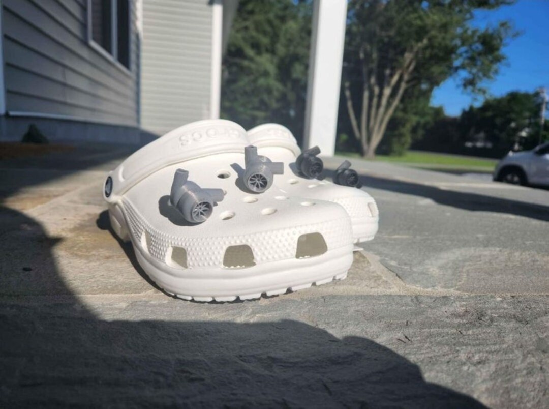 Turbo Croc Charms Set of 2 Etsy