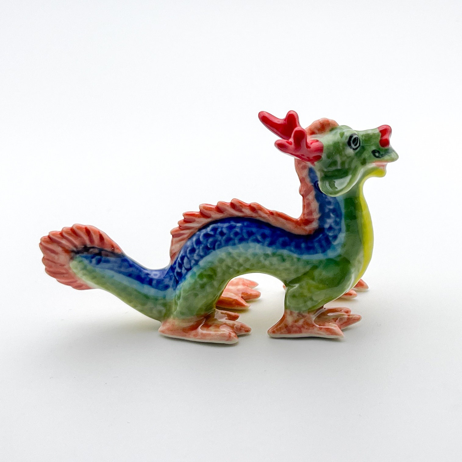 Porcelain dragon - Etsy 日本