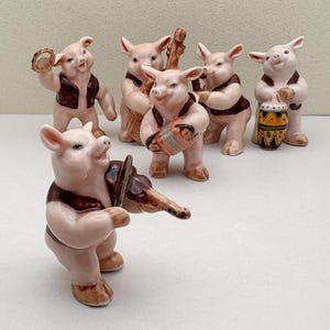 ヴィンテージの豚の置物 - Etsy 日本