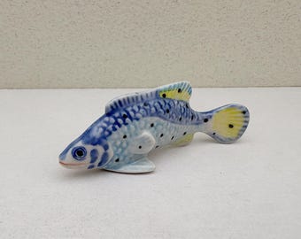 フレンチエンゼルフィッシュ 馬海鋒作 限定版フィギュア 618/5000 魚の