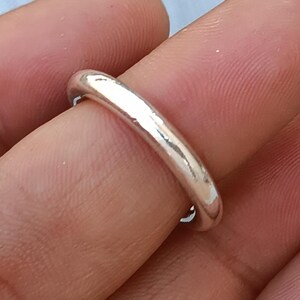 Simple Ring, 925 Sterling Silver Ring, Handmade Ring, Statement Ring, Women Ring, Thumb Ring, Christmas Jewelry, Wedding Jewelry, Gift Her,