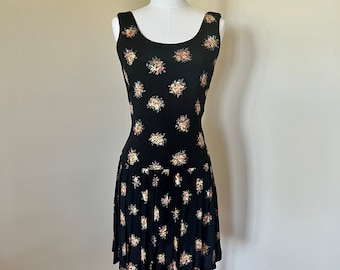 Vintage 90s Floral Dress