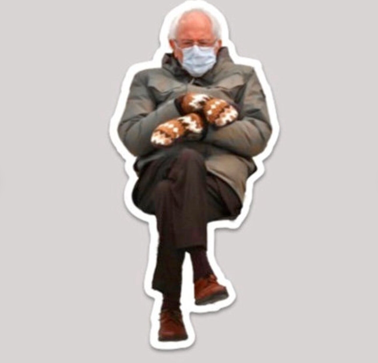 10 pc. Bernie Sanders Meme Autocollant 5x2.5 - Etsy France