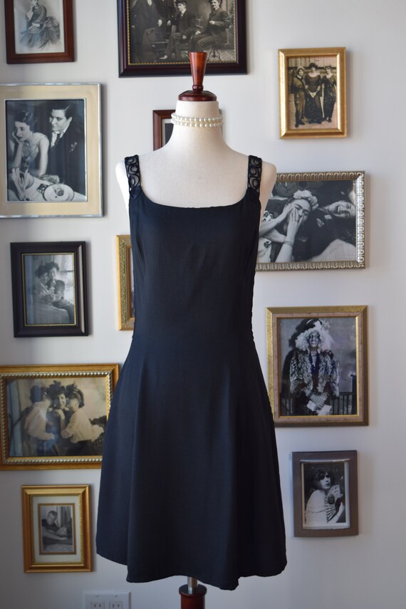 GUNNE SAX 1980's Jessica Mcclintock Vintage Black… - image 4