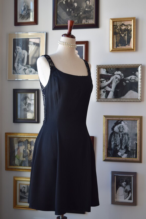 GUNNE SAX 1980's Jessica Mcclintock Vintage Black… - image 2