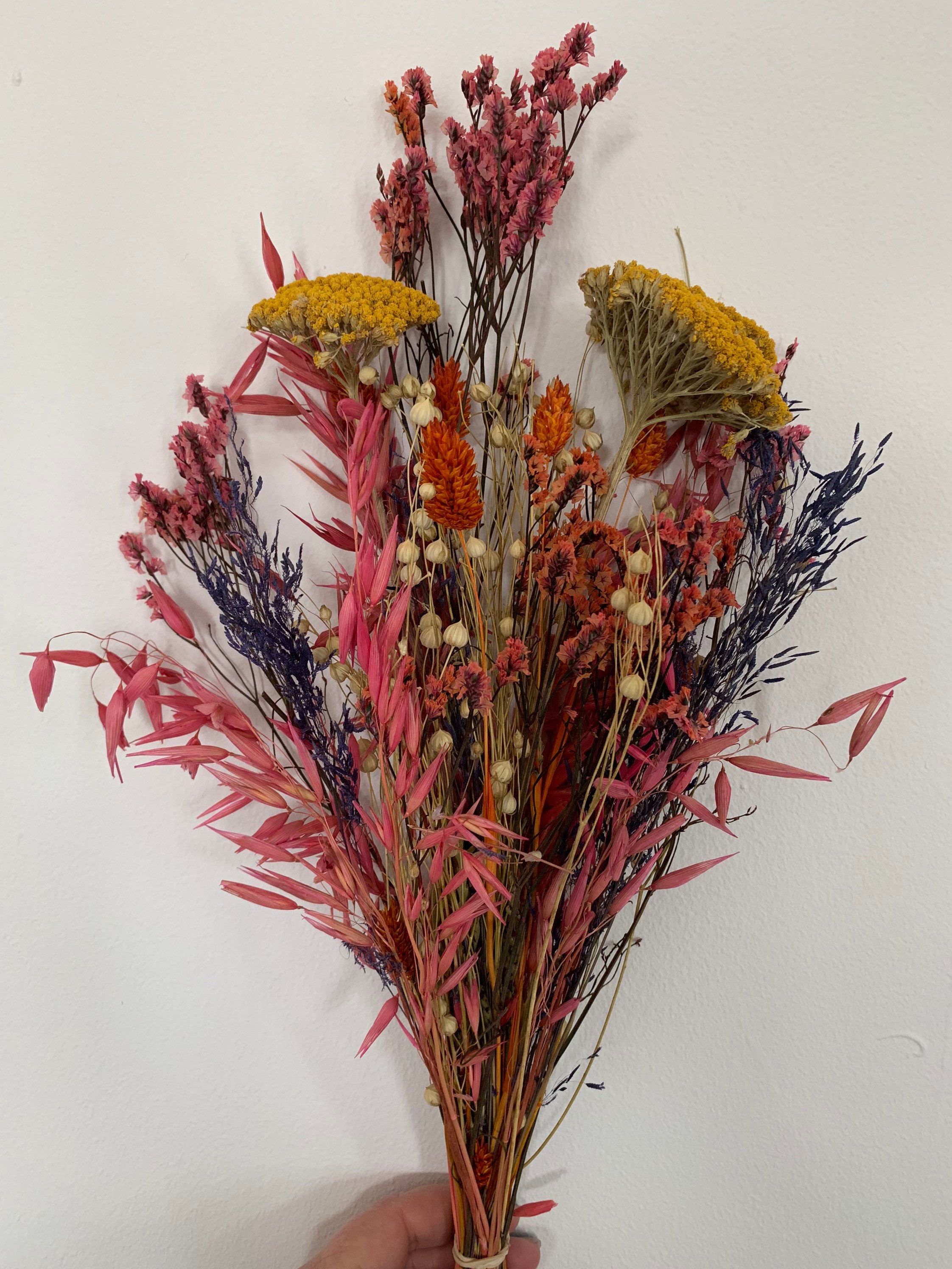 Small Dried Flower Arrangement Etsy