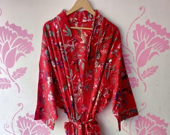 Ofmd Robe For Plus Size Kimono / 2XL/ 3XL 4XL Robes