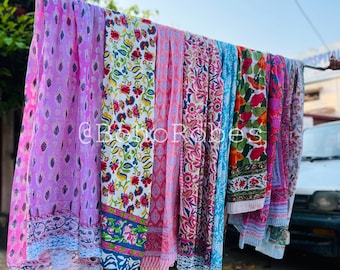 Indian Block Print Sarong, Sarong Beach Wrap, Cotton Sarong, Pareo, Summer Beach Pareo, Gift for her