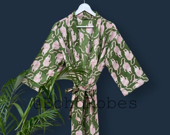 Block Print Kimono