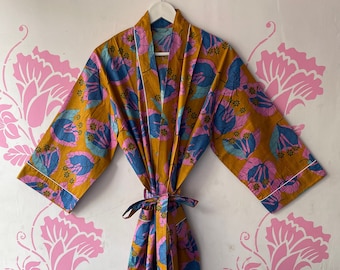 Block Print Kimono
