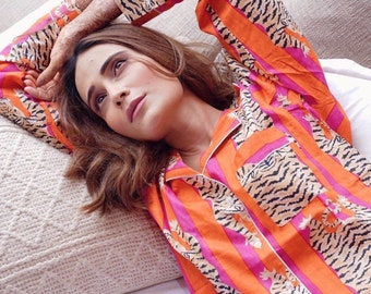 Cozy Loungewear Set, Cotton Pajama Set, Bridesmaid Pajamas, Bachelorette Party, Birthday Gifts For Her