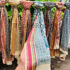 Sarong beach wrap, Silk Border Indian Hand block print Pareo, Zari sarong for women, Ladies Scarf, Jaipur Print, Beach Scarf