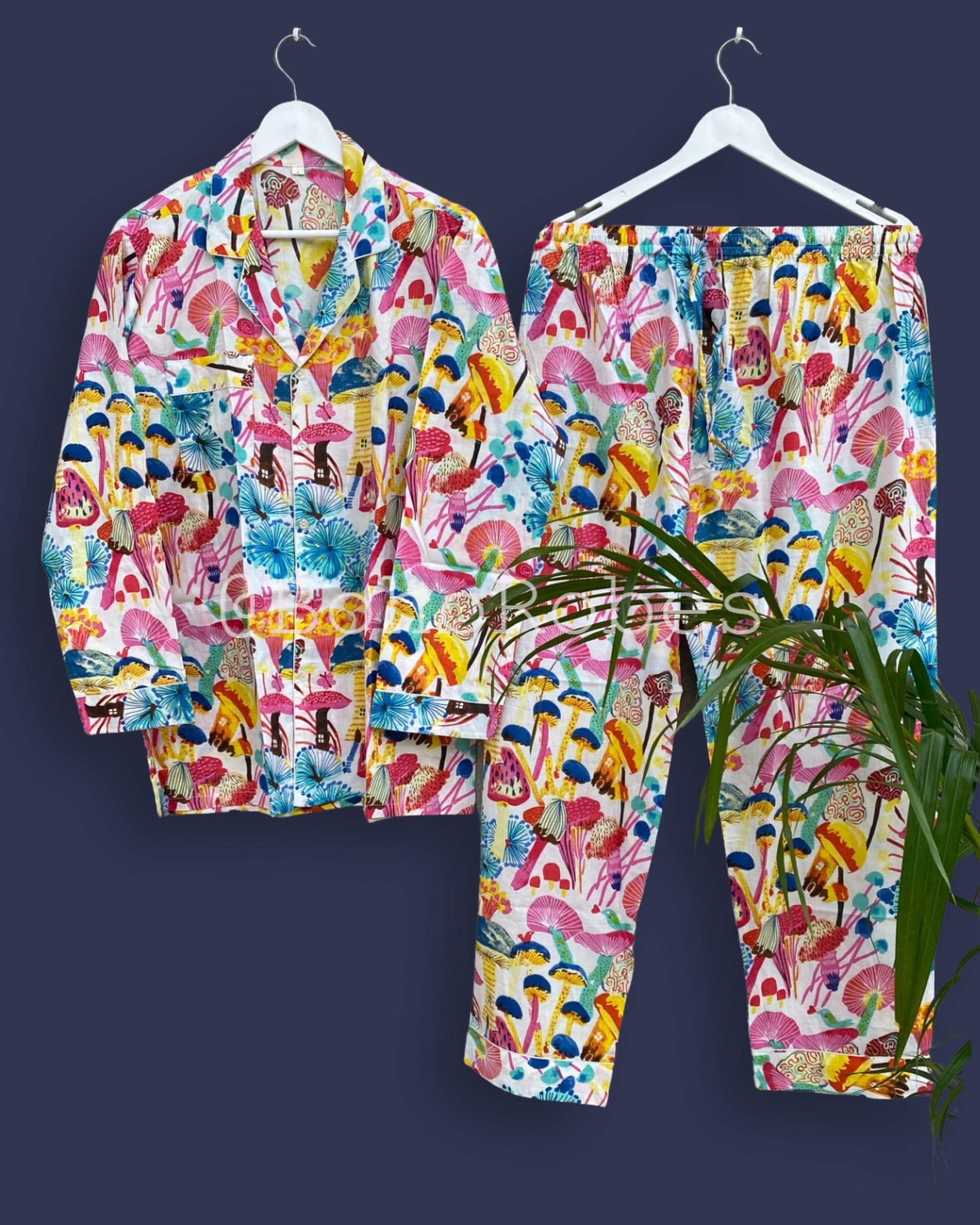 Mushroom Pajamas Etsy UK