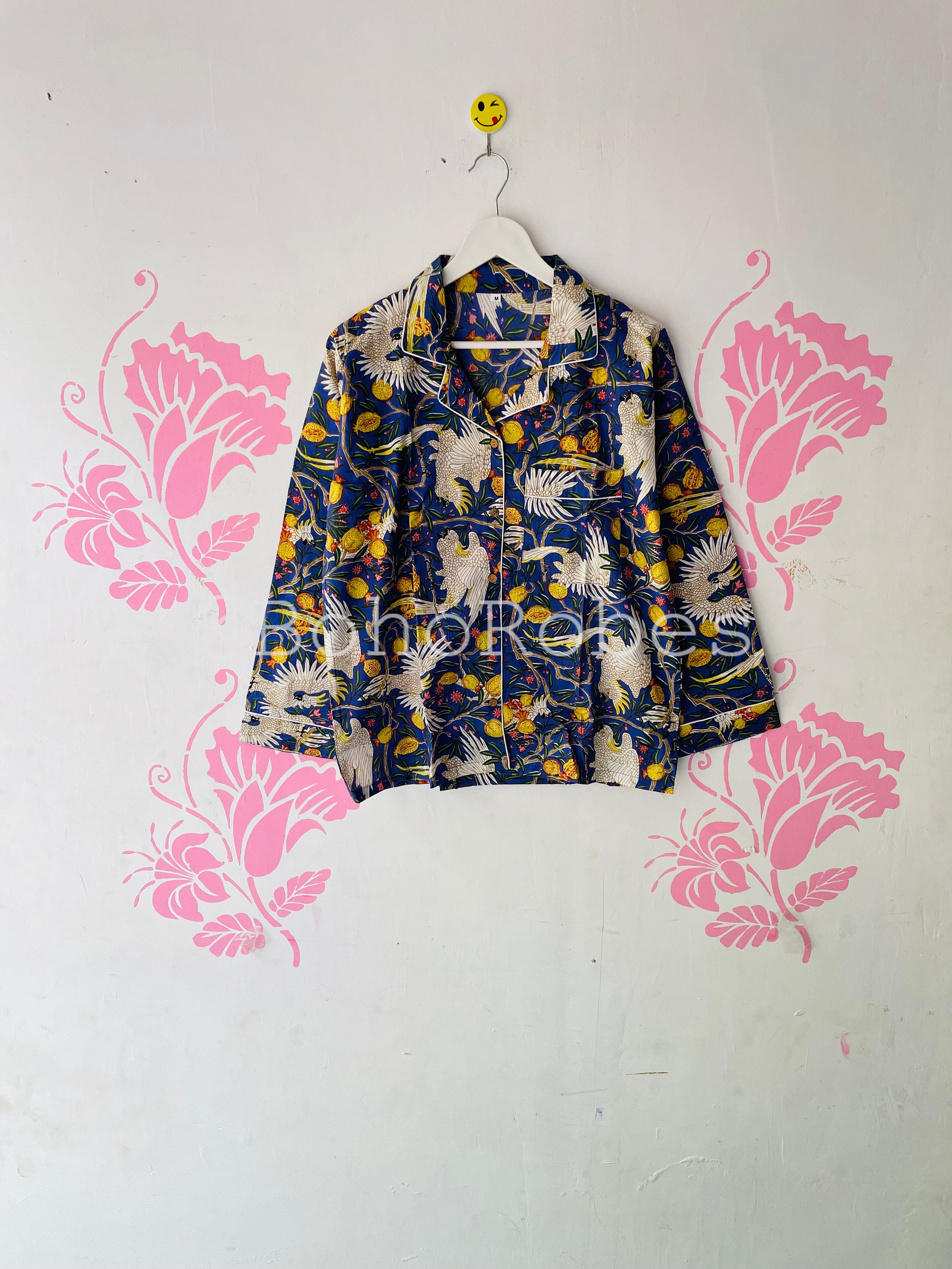 Indian Cotton Pajama Set: Luxury Soft Women's Night Suit