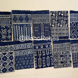 Wholesale Assorted Lot Indian Natural Indigo Dyed Beach Wrap Sarong, Bikini Cover Up, Beach cover Up