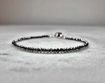 Natural Black Diamond Bracelet