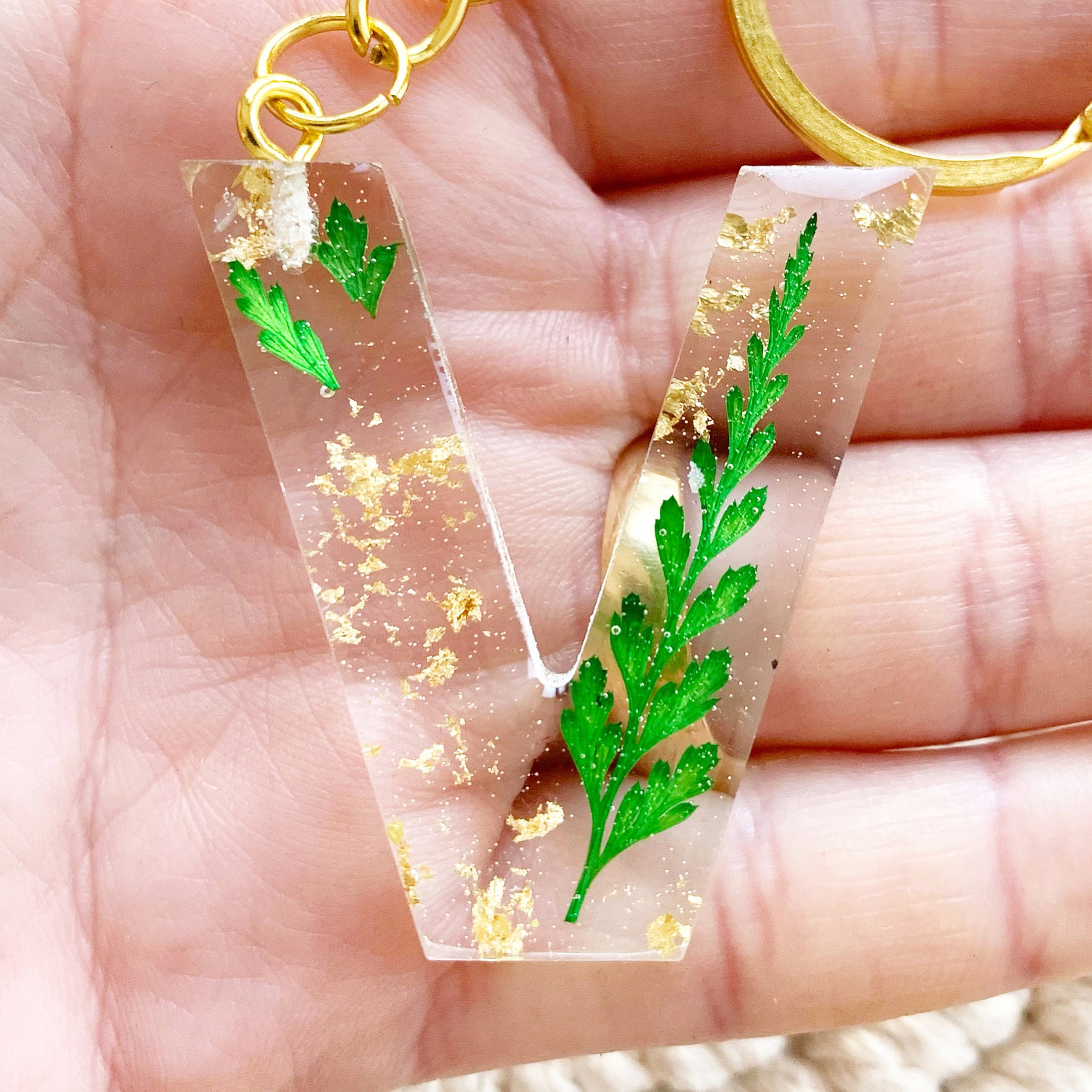 Resin Epoxy Resin Keychain Keychain Etsy