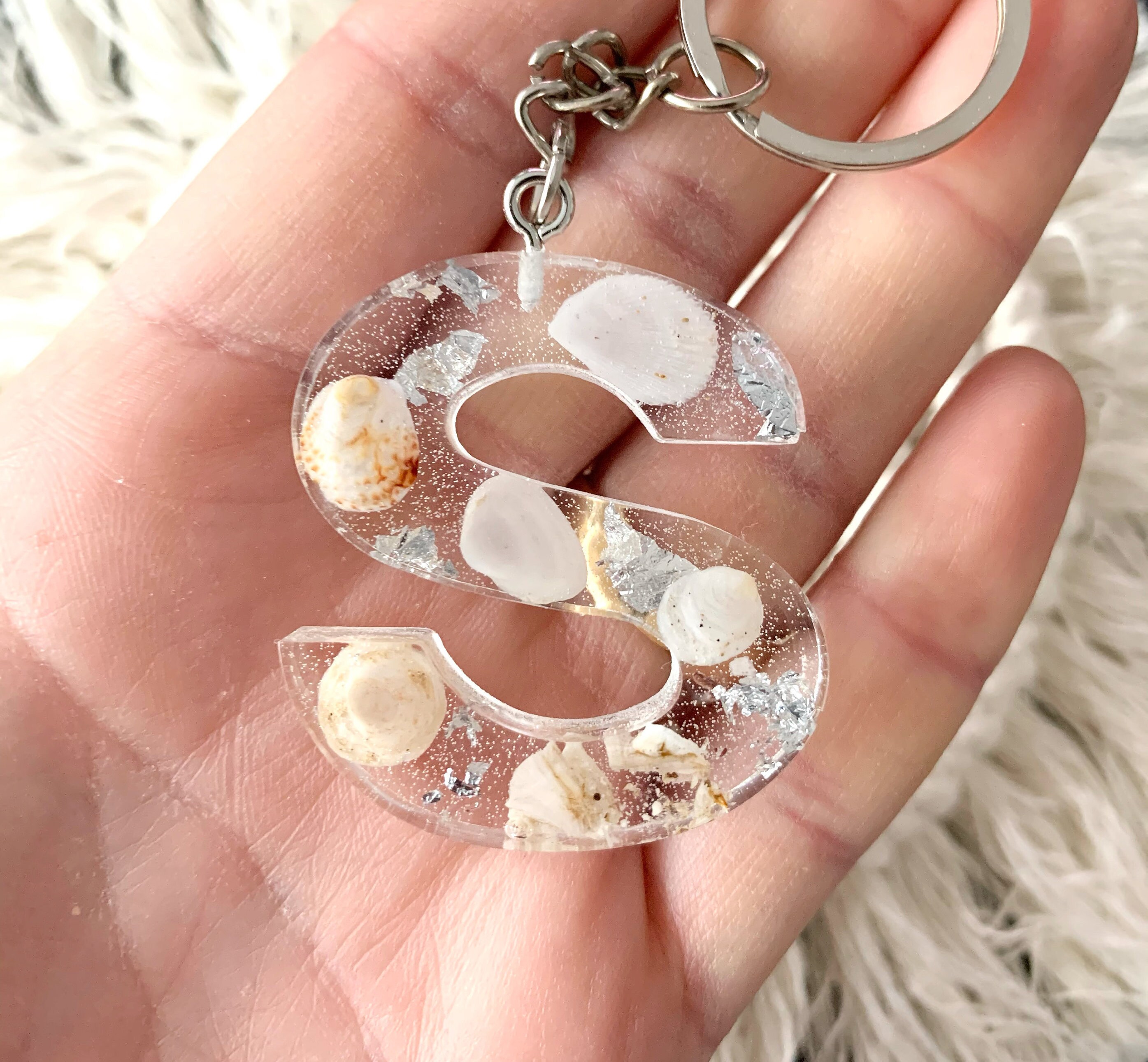Resin Epoxy Resin Keychain Keychain Etsy