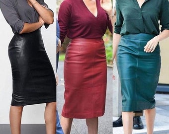 Plus size leather skirts and deals dresses