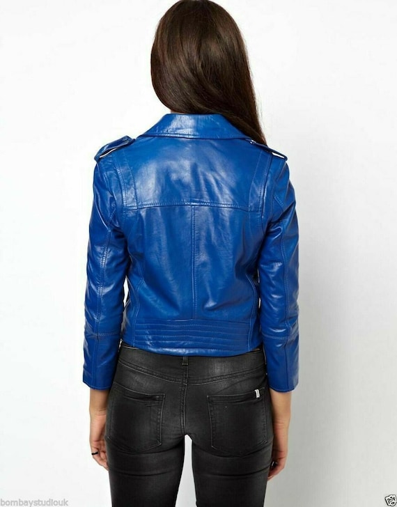 Women's Leather Jacket / Genuine Lambskin Leather Jacket Women's Leather Jacket / Genuine Lambskin Leather Jacket