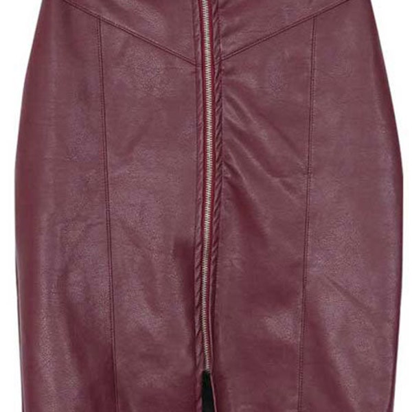 women's leather skirt, ladies genuine lambskin leather skirt, pencil skirt knee length skirt, all color skirt plus size custom made order