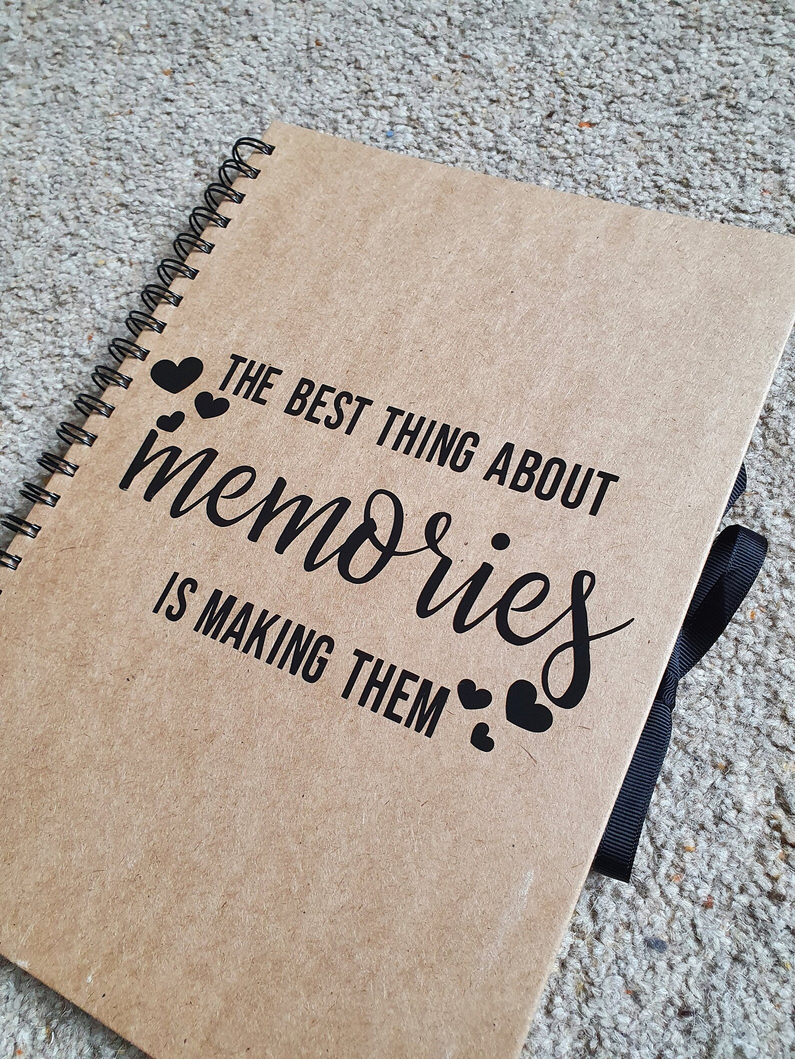 Vinyl Sticker for Scrapbook Cover/ Memories Book Cover Etsy UK