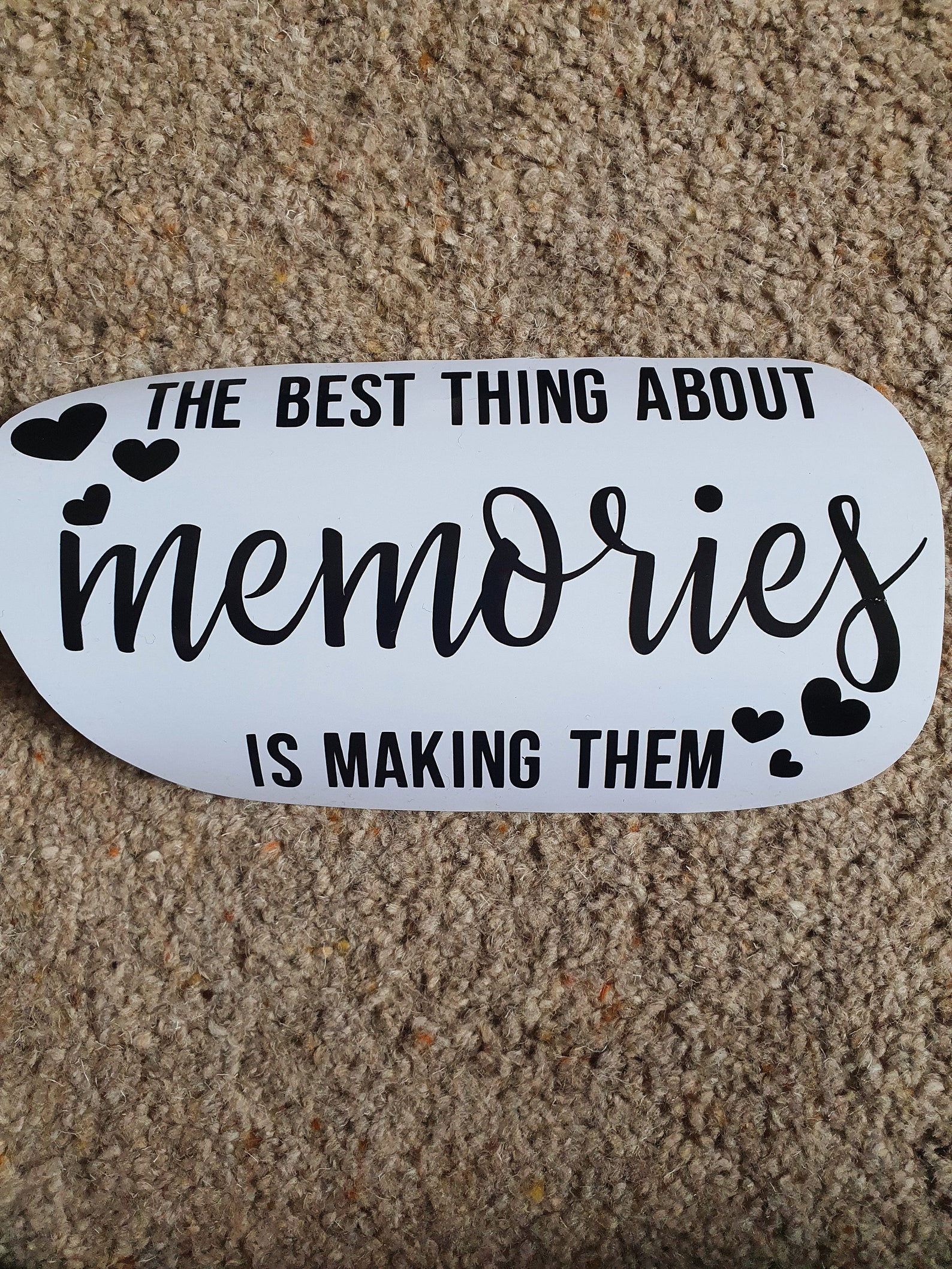 Vinyl Sticker for Scrapbook Cover/ Memories Book Cover Etsy UK
