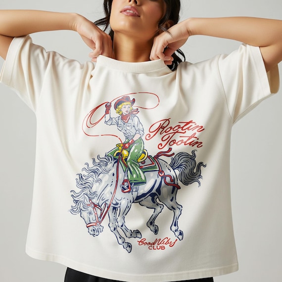 Cowgirl PNG cowboy rodeo, Retro Western Graphic with Riding Horse for Bachelorette Party T-Shirts and Sublimation Crafts, Digital Download