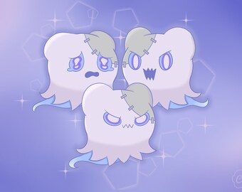 Honkai Starrail Wubaboo Trio Fanart Print (6x4)