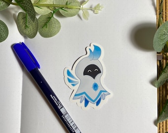 Genshin Impact  Venti Wind Sprite Diecut Glossy Vinyl Sticker