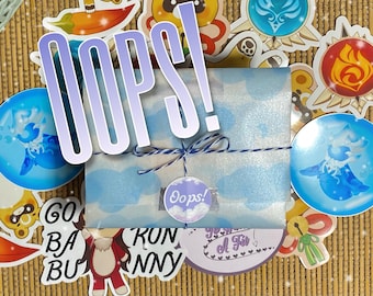 Mystery B-Grade Sticker Packs