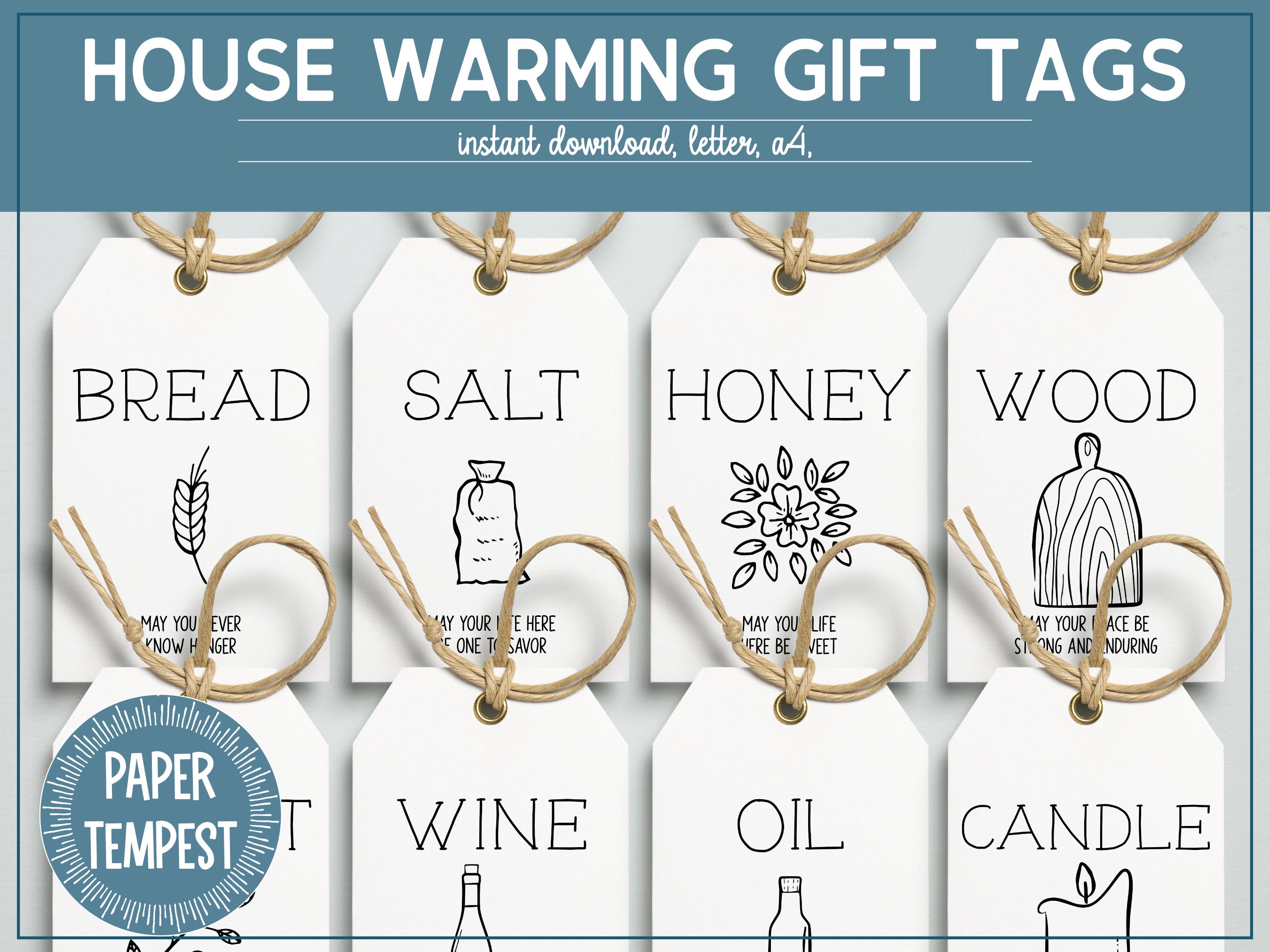 Printable Housewarming Gift Tags Home Blessing Tags New Home Etsy Printable Housewarming Gift Tags Home Blessing Tags New Home Etsy