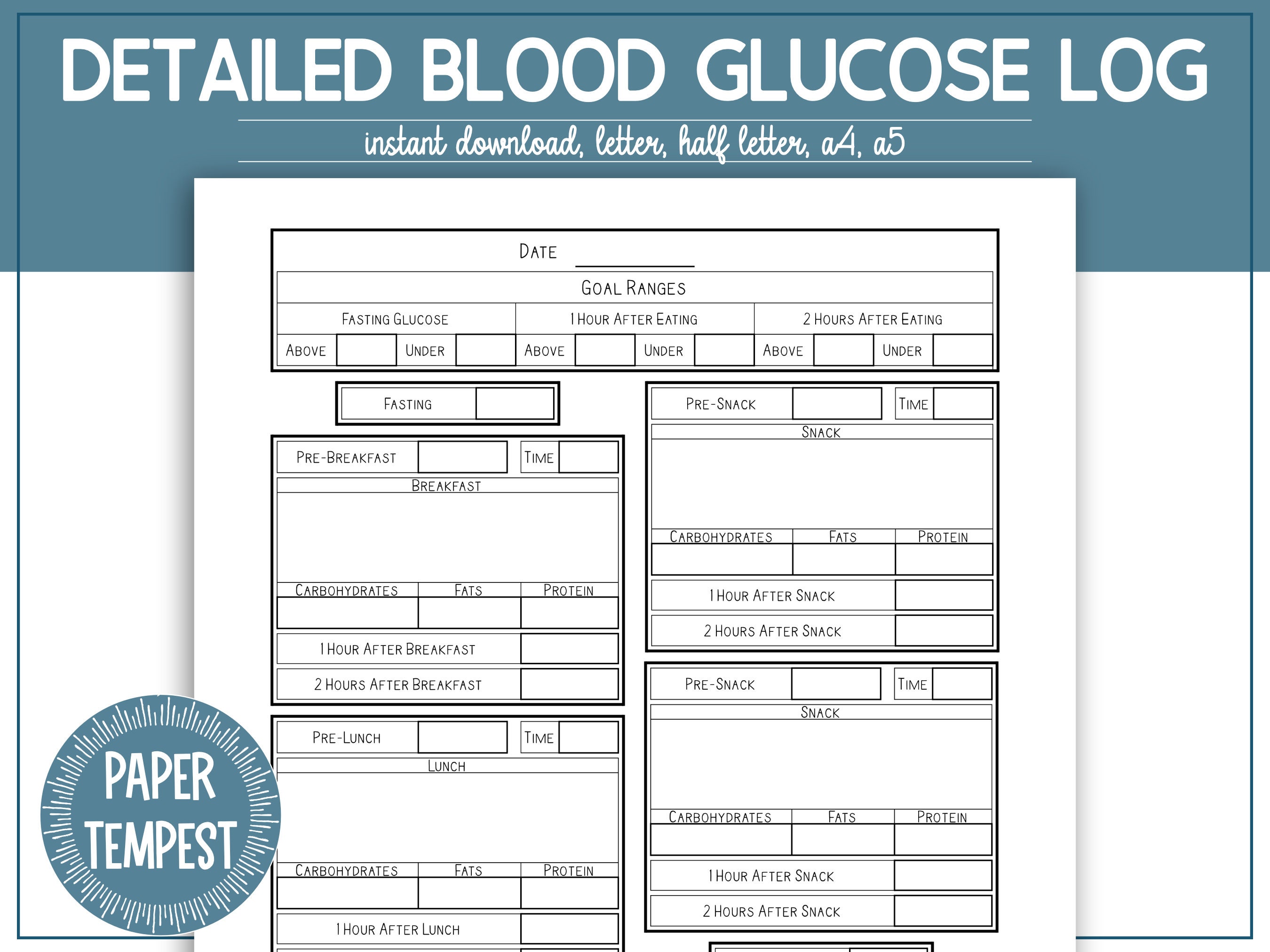 Diabetes Diary with ESYSTA