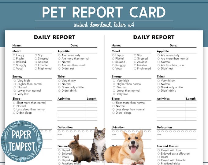 Dog Report Card, the Perfect Solution for Doggy Day Care and Dog ...