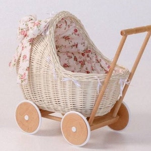 Baby top wicker pram