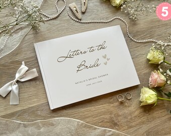 Personalized Letters to the Bride Book: Bridal Shower Keepsake - Etsy