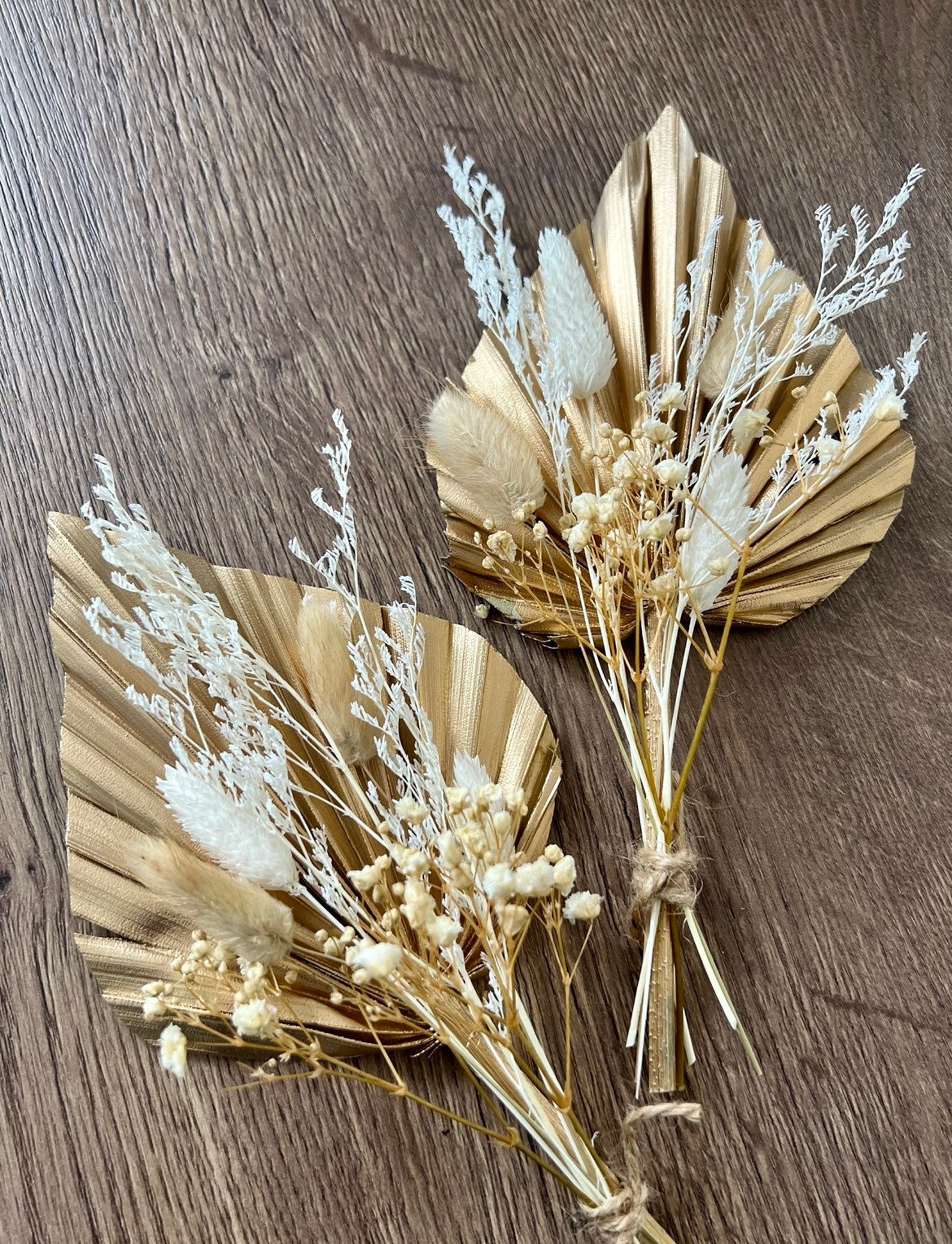 Gold Dried Flower Cake Topper Cake Topper for Weddings Etsy