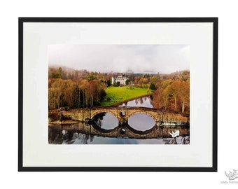 Inveraray Schloss | Schottland UK | Fine Art Fotodruck | Wandkunst | Wohndeko | Neues Wohngeschenk | Geschenk zur Wohnungserwärmung | Geburtstagsgeschenk