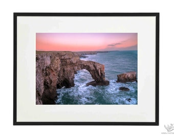 Green Bridge of Wales | Pembrokeshire | Fine art photo print | Wall art | Home decor | New home gift | Housewarming gift