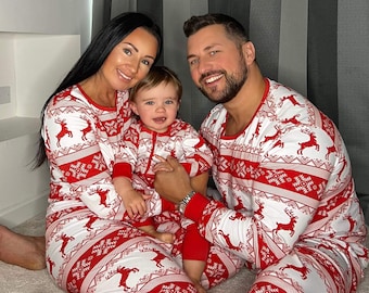 Ensembles de pyjama assortis pour la famille, pyjamas familiaux