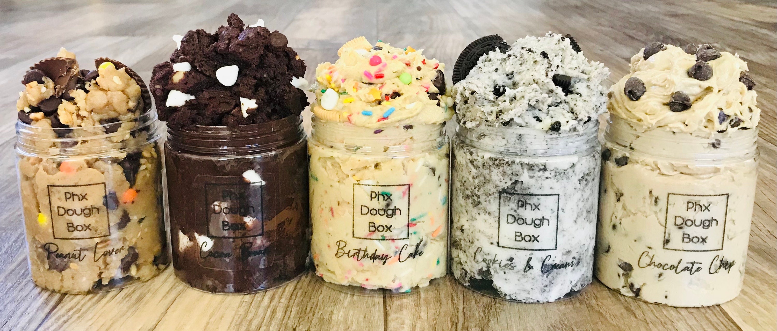 Choose 4 Edible Cookie Dough Jars 10oz Each Etsy