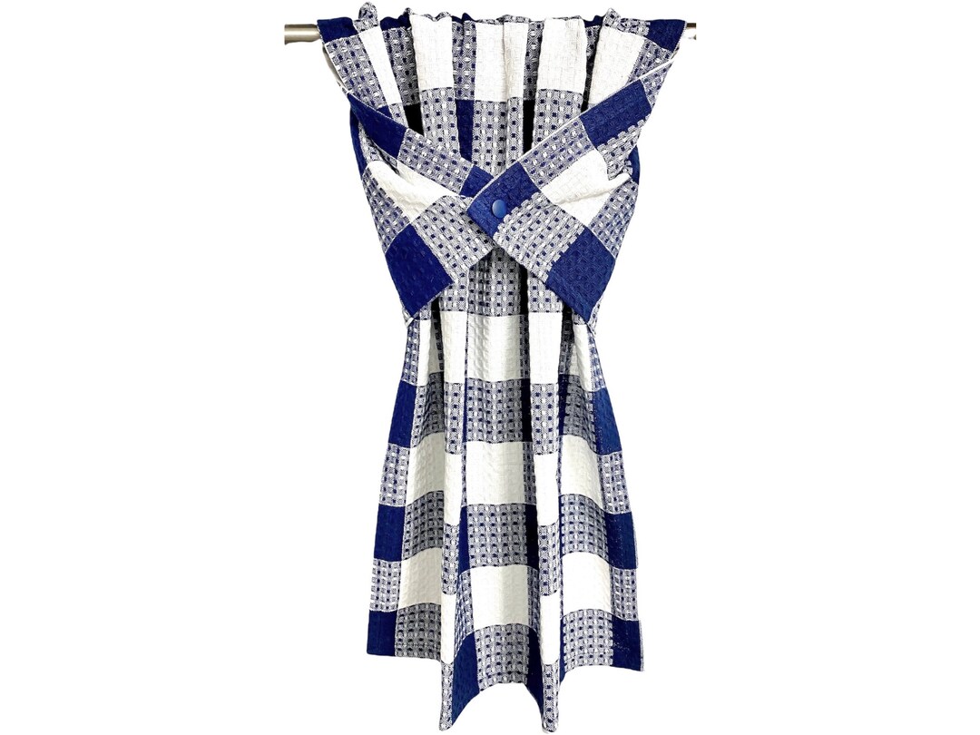 Blue and White Hand Towel Blue and White Dish Towel Stay Put Etsy