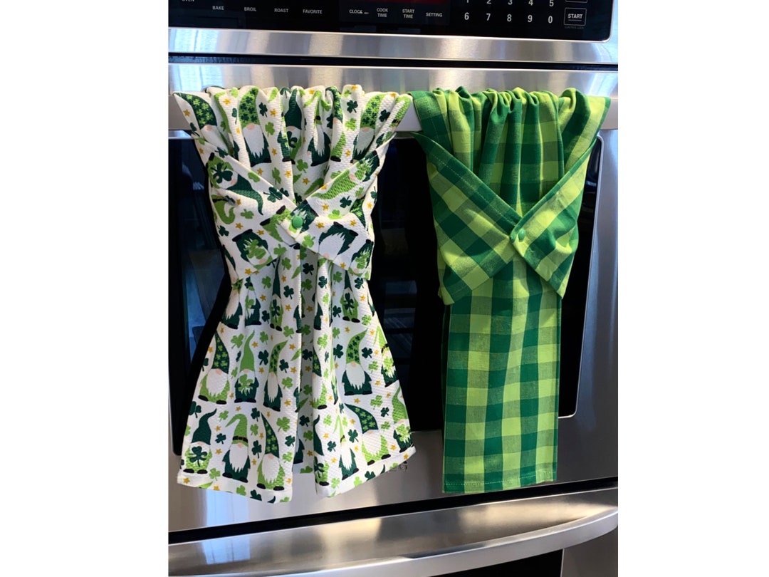 st patricks day dish towels