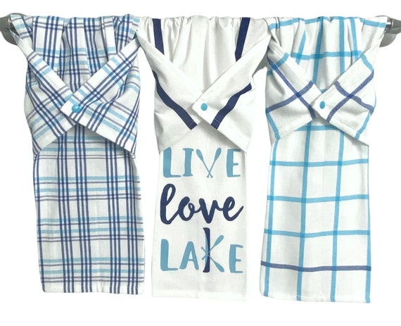 Lake house kitchen towels sales